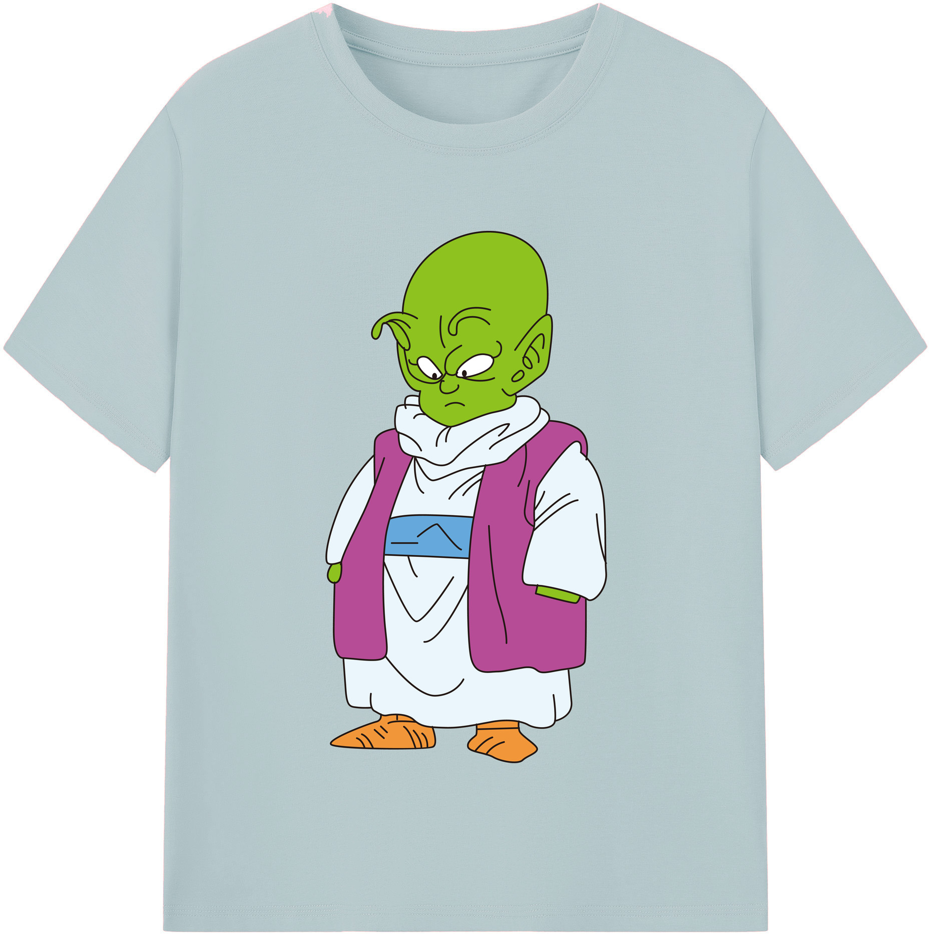 （画像用） ドラゴンボール ピッコロ DRAGON BALL Piccolo 綿100％半袖Tシャツ（フロントプリント）